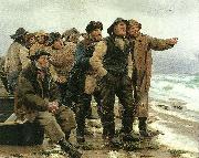 Michael Ancher vil han klare pynten china oil painting reproduction